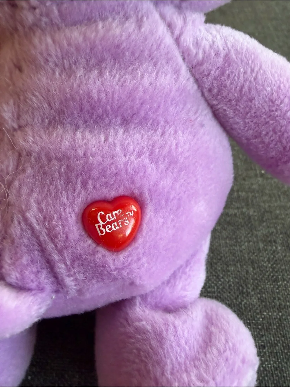 Care Bears Lavender Heart Lollipop Bear Plush